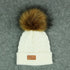 New Fashion Children Winter Caps For Baby Kids Girl Solid Knitted Thick And Modern Caps