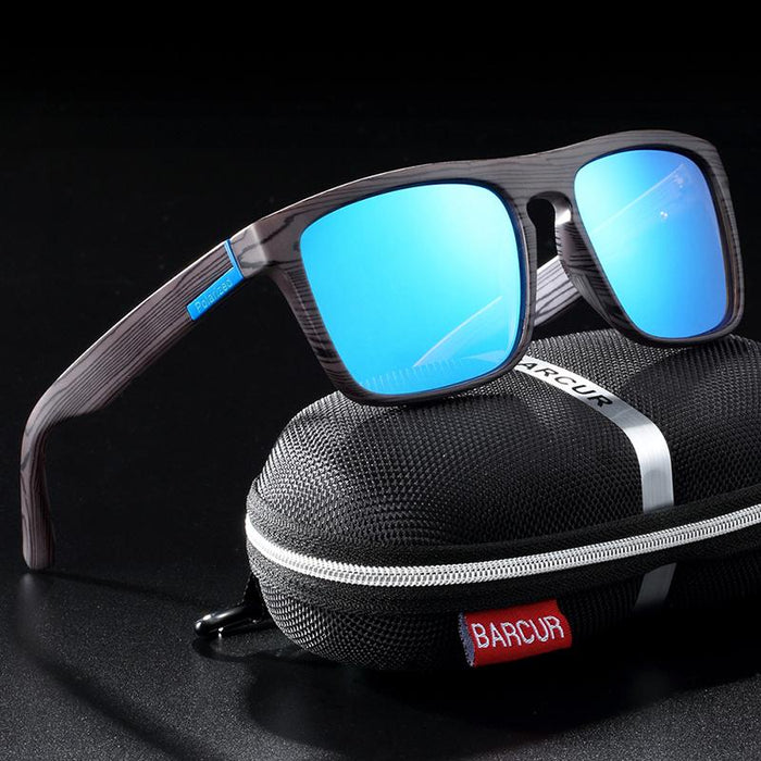 Luxury Polarized Imitation Wood Sunglasses for Men and Women  Retro Sunglasses Fashion Retro Style  Oculos de sol