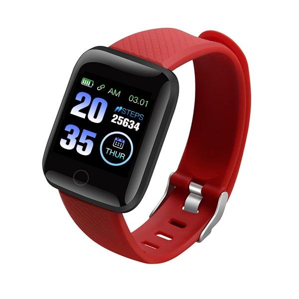 STEVVEX Smart Watch With Heart Rate Smart Monitor Wristband Sports Watches Smart Band Waterproof Smartwatch for Android iOS