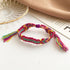 Handmade colorful Bohemian Thread Bracelet Retro Handmade Boho Multicolor String Cord Woven Braided Hippie Friendship Bracelets For Women and Men