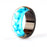 Apstract Minimal Luxury Elegant Epic Wave Inside Wood Resin Ring For Women and Men