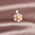 Fashion Jewelry Opening High-Grade  Zircon Butterfly Ring Luxury Shiny Cocktail Party Ring For Women