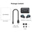 Wireless Bluetooth Earphone with Microphone Sports Waterproof Wireless Headphones Headsets Touch Control Music Earbuds For Phones
