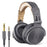 Professional Studio Headphones DJ Stereo Headphones Studio Monitor Gaming Headset 3.5mm 6.3mm Cable For smart phones and PCs