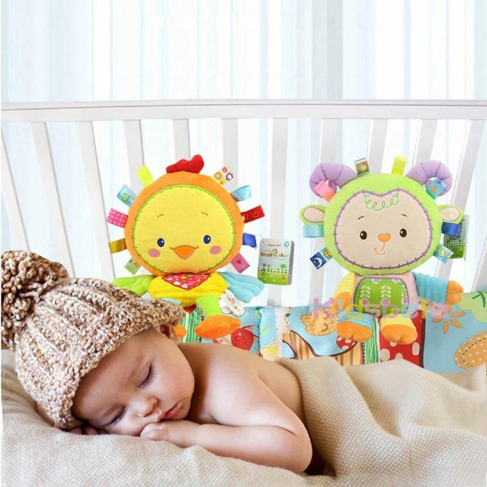 Baby Toys Appease Ring Bell Soft Plush Educational Infant Toys Kids Baby Rattles Mobiles Toy For Kids and Baby