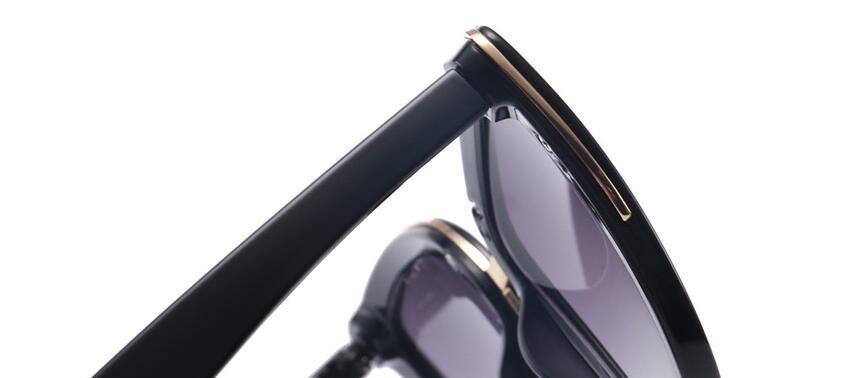 Luxury Modern Luxury Cateye  Woman Vintage Classic Gradient Lady Sunglassese  With  UV400 Protection