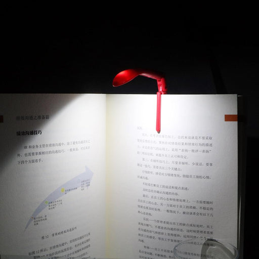 Book Light Book Reading Lamp Clip-on Book Lights Folding LED Night Lamp For Reader Kindle Adjustable Flexible with Battery