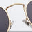 Leon Elegant Unisex Woman and Man Classic Round  Sunglasses Designer Glasses Lady Round Luxury Retro Sunglasses With Vintage Mirror Oculos De Sol Gafas