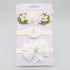 Luxury Modern Baby Headband Crown Flower Bows Hairband Baby Girl Headbands Newborn Hair Accessories Elastic Baby Hair Band