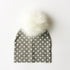 Luxury Modern Baby Hat Cotton Printing Hat With Pompon For Girls Autumn Winter Boys Caps Children Bonnet For Kids