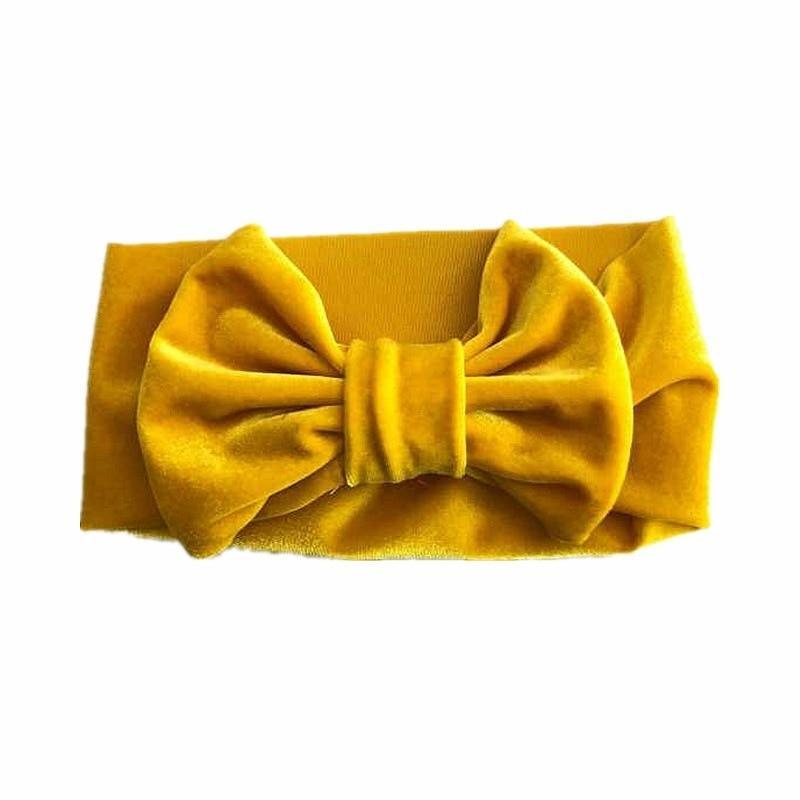 Big Bowknot Headband Baby Girl Headbands Bow Hairband Children Kid Cotton Head Wrap For Girls