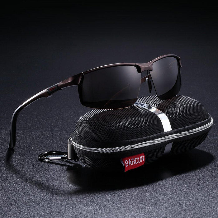 New Sports Aluminium Sunglasses Men Polarized Man Sunglasses Brand Sports Eyewear For Women and Men With UV400 Protection