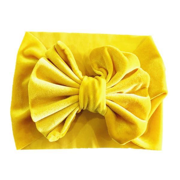 Big Bowknot Headband Baby Girl Headbands Bow Hairband Children Kid Cotton Head Wrap For Girls