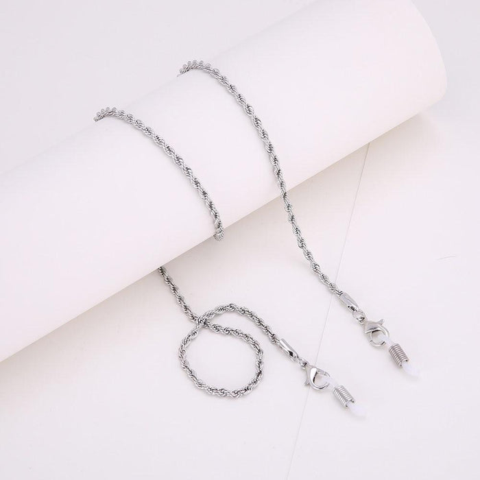 Glasses Chain Metal Sunglasses Chains Luxury Strap Necklace Eyeglass Link Chain Cords Eyewear Accessories