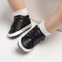 Newborn PU Leather Shoes Winter Fashion Baby Soft Sole Canvas Sneakers 0-12 Months Baby Boy And Girl