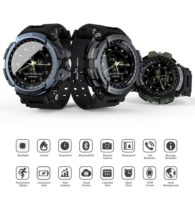 Modern Sport Smart Watch Professional 5ATM Waterproof Bluetooth Call Reminder Digital Smart Watch For ios and Android Sistems