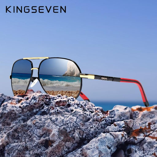 Summer Luxury  Aluminum Magnesium Men's  Retro Aviation Popular Sunglasses Polarized Men Mirror Glasses oculos  Eyewear Accessories For Men