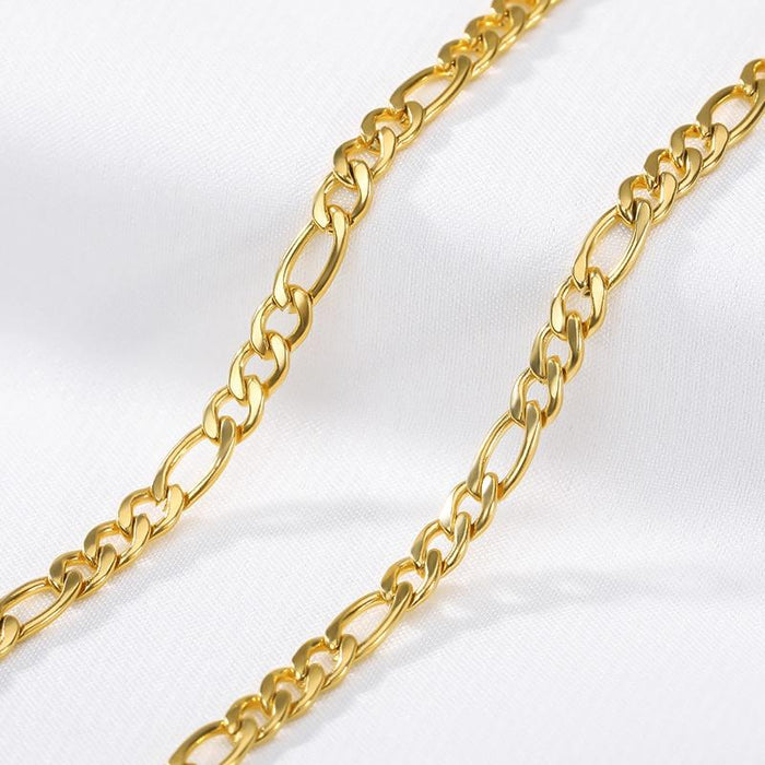Luxury Gold  Alphabet Leg Bracelets For Women and Men  Foot Jewelry Stainless Steel Feet Chain Anklet In Modern Unique Style