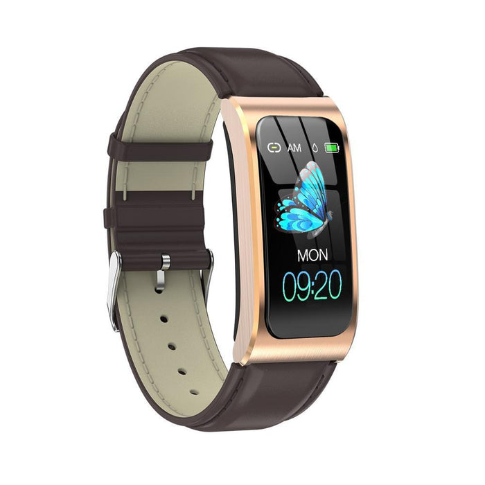Luxury Elegant Metal And Woman Smart Watch 1.14" IP68 Waterproof With Heart Rate Stopwatch Alarm clock Fitness Tracker Swim Watch for Android IOS Operate sistem