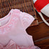 Pink Baby Luxury Bodysuit Infant Girls Princess Puffy Dress Baby Gown Party Wedding Excellent Girls Gift