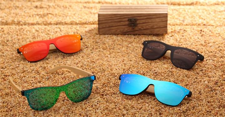 New Luxury Sunglasses Travel Sun Glasses Vintage Wooden Leg Eyeglasses Fashion Sunglasses For Male and Female With UV400 Protection