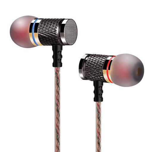 Professional In Ear Earphone Metal Heavy Bass Sound Quality Music Earphone For Listening Music Sport and Excersise