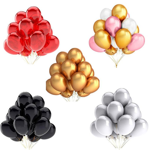 Luxury Shiny 20pcs Happy Birthday Party Balloons In Several colors Latex Balloon Birthday Party Decorations Kids toy Wedding Baby Shower Air globos