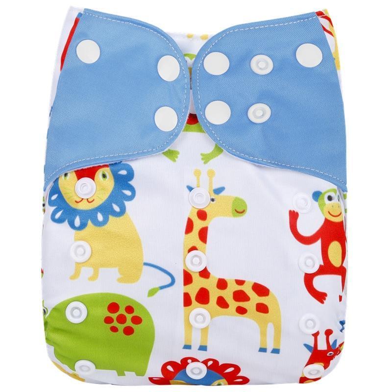1Pcs Reusable Cloth Diaper Adjustable Baby Nappies Washable Nappy Durable Baby Diaper