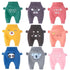 Kids Clothes Baby Boys Girls PP Pants Newborn Toddler Baby Pants For Children In Casual Clothing Style With Bear Design and Bears Ears Like Details