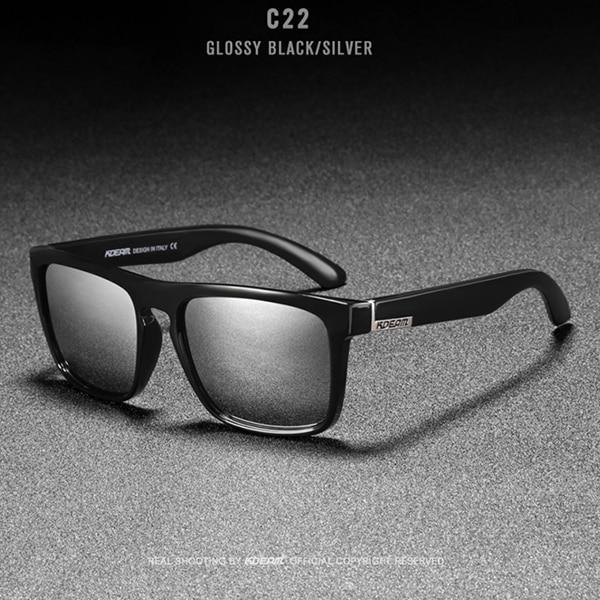 New Popular Mirror Polarized Sunglasses In Trend For Men An Woman With  Ultralight Glasses Frame Square Sport Sunglasses With  UV400 Protection