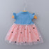 Modern Cool Design Baby Girl Tulle Toddler Dresses Infant Clothing Party tutu Dress 0-2Y For Girls In Elegant Princess Design
