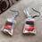 Fish Water Bag Dangle Modern Earrings For Women New Trendy Girls Anti Allergy Graceful Joker Cool Eardrop Party Gift