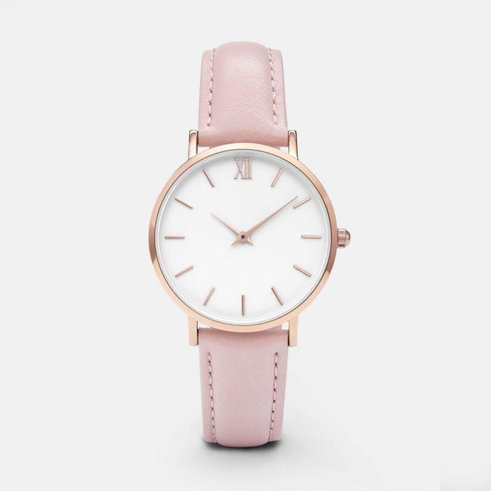 New STEVVEX Fashion Simple Women Watches Woman Ladies Casual Leather Quartz Watch For Women and Girls