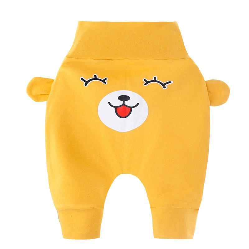 Kids Clothes Baby Boys Girls PP Pants Newborn Toddler Baby Pants For Children In Casual Clothing Style With Bear Design and Bears Ears Like Details
