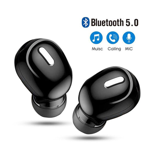 In-Ear 5.0 Bluetooth Earphone HiFi Wireless Headset With Mic Sports Earbuds Hands free Stereo Sound Earphones for all Cell Phones