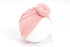 Newborn Toddler Kids Turban Cotton Beanie Hat Winter Cap Knot Solid Soft Sleeping Caps For Kids
