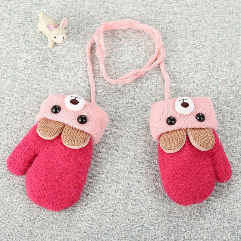 New Fashion Children Winter Caps For Baby Kids Girl Solid Knitted Thick And Modern Caps