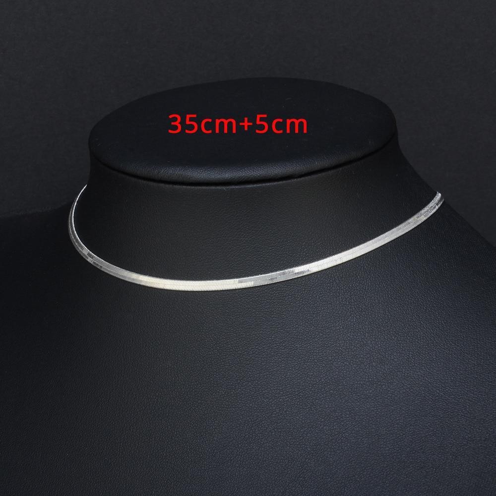 Elegant High Quality Clavicle Blade Modern Statement Luxury For Women Gold Silver Color Stainless Steel Snake Choker Necklace Chain