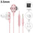 STEVVEX Wired Earphone Headphones with Microphone Dual Driver Phone Earphones Type C Ear phones