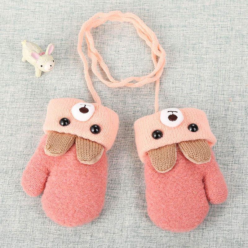 New Fashion Children Winter Caps For Baby Kids Girl Solid Knitted Thick And Modern Caps