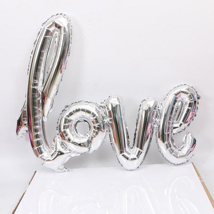 108cm LOVE Letter Foil Balloon For Wedding Valentines Anniversary  Birthday Party Decoration In  Luxury Style A class