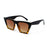 Famous Square Lady Polarized  Cat Eyes Colorful Sunglasses Retro Vintage Trend Oversized sunglasses With UV400 Protection