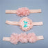 Luxury Modern Baby Headband Crown Flower Bows Hairband Baby Girl Headbands Newborn Hair Accessories Elastic Baby Hair Band