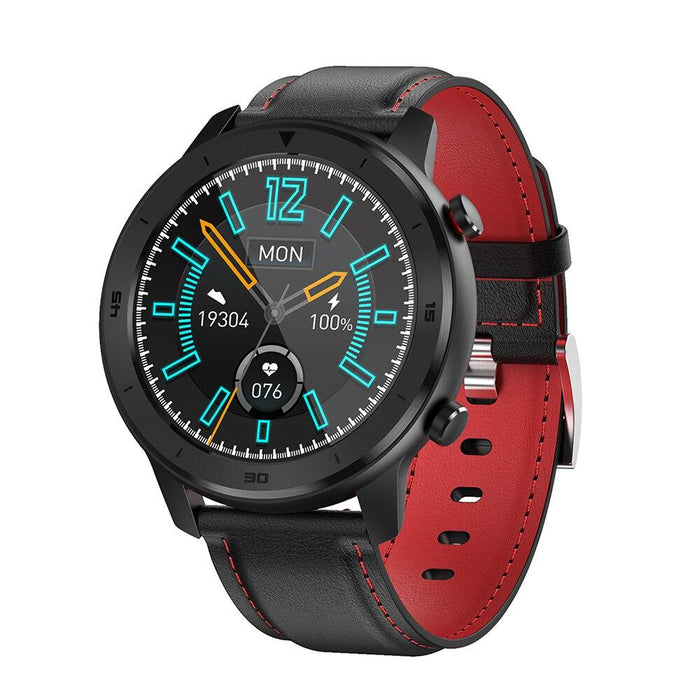 Modern Full Round Touch Display Smart Watch for Men In Business Luxury Style With IP68 Waterproof Protection and Heart Rate Blood Pressure Monitor 5 Days Standby Smartwatch