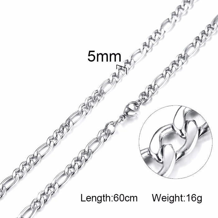 Amazing Silver Square Box Link And Modern Ingot Chain Elegant Necklace Luxury For Men Stainless Steel Choker
