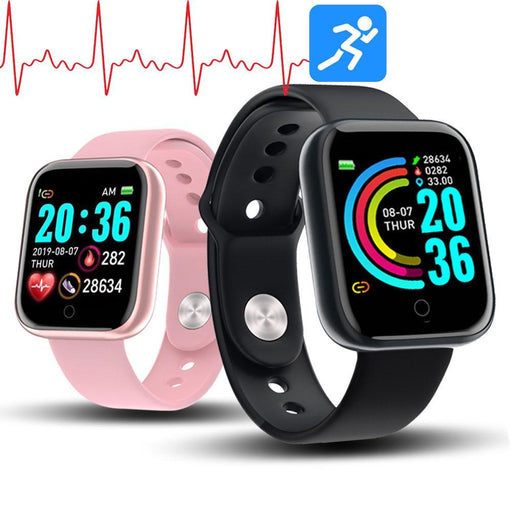 Elegant Popular Smart Watch For Women and Men D20 Pro Men Smartwatch for IOS and Android Sistems With Heart Rate Monitor Blood Pressure Sports Tracker Wristband