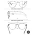 BARCUR Simple Men’s Presbyopia Glasses Comfortable Lightweight Leopard Pattern PC Anti-Slip Round Frame Transparent Acrylic Lenses for Women’s Reading Glasses