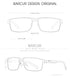 BARCUR Sunglasses Men’s Original Rectangle Fashionable Business Sunglasses – Polarized UV400 Protection for Driving Hiking Sports and Casual Wear – Trendy Fashion Shades Oculos De Sol with Anti-Reflective TAC Lenses