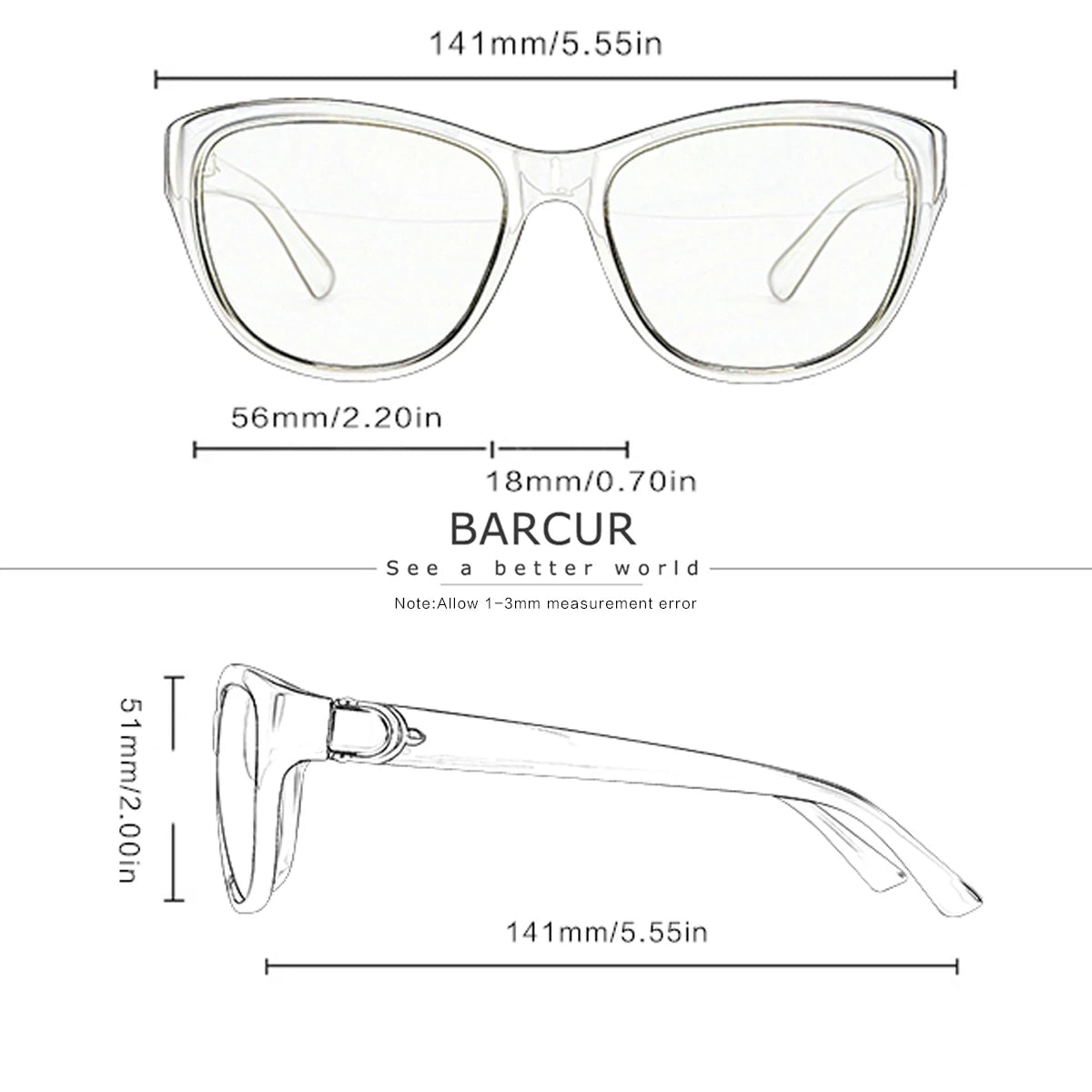 BARCUR Polarized Men’s Fashion Sunglasses – Elliptical Gradient TAC Lens with UV400 Protection – Lightweight Stainless Steel Frame Stylish Summer Eyewear for Travel Driving & Outdoor Gift Occasions