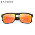 BARCUR Men's Polarized Driving Sunglasses – UV400 Protection Lightweight TR90 Frame Anti-Glare Lens Stylish Oculos de Sol Summer Sunglasses